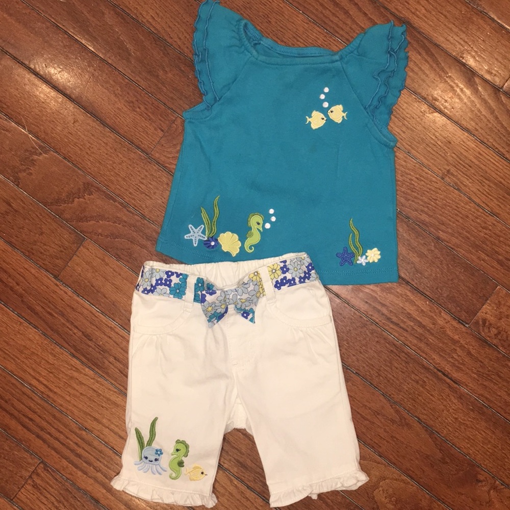 Gymboree under the sea outfit